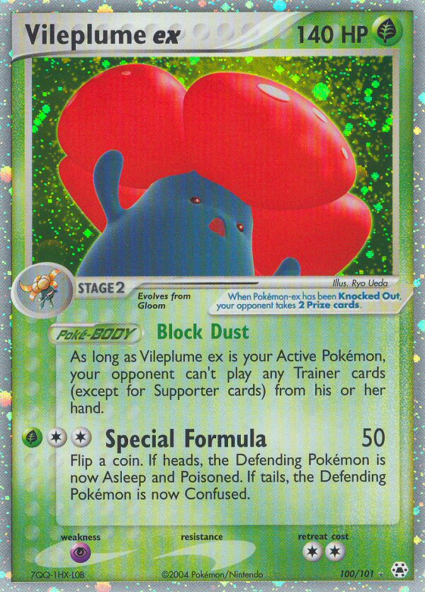 Vileplume ex #100 Hidden Legends (EN)