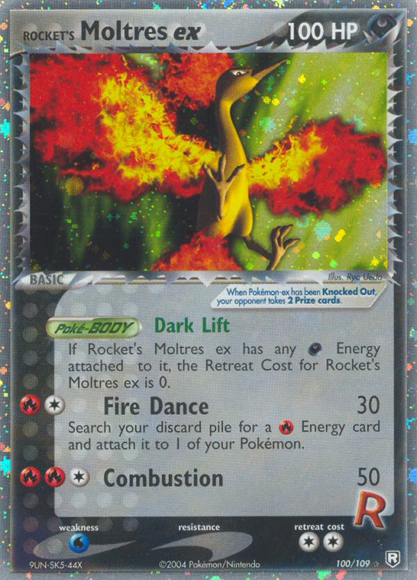 Rocket's Moltres ex #100 Team Rocket Returns (EN)