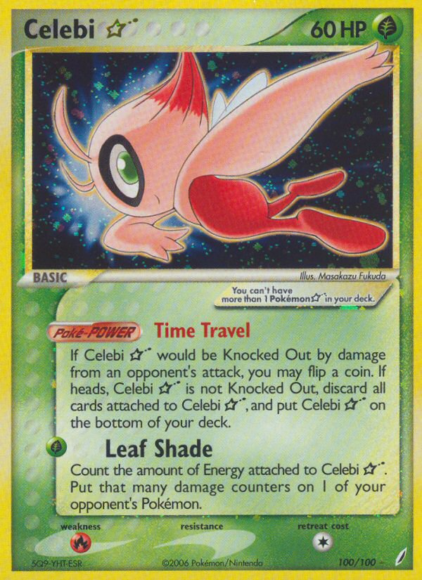 Celebi Star #100 Crystal Guardians (EN)