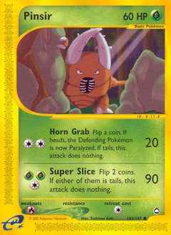 Pinsir #101 Aquapolis (EN)