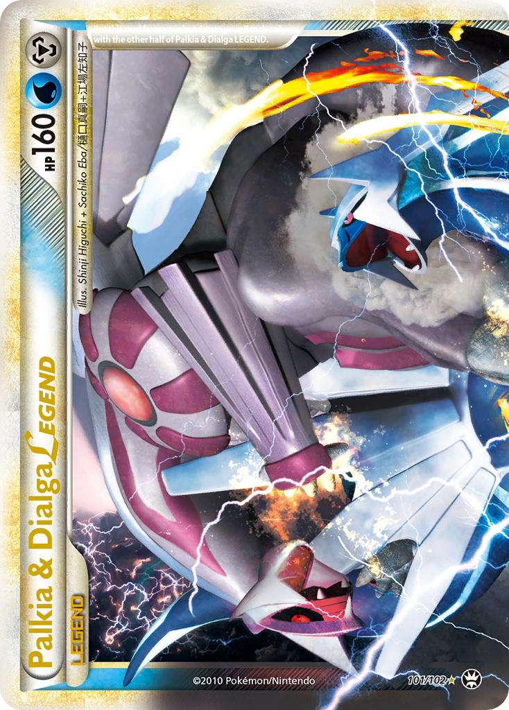 Palkia & Dialga LEGEND #101 Triumphant (EN)