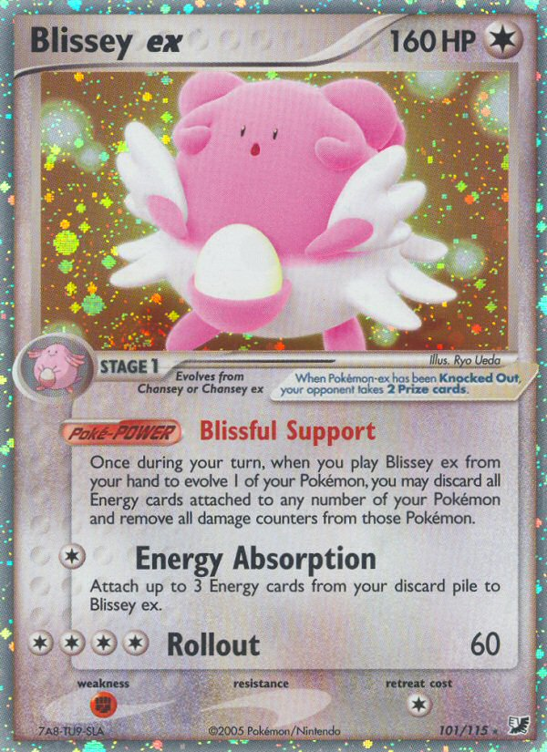 Blissey ex #101 Unseen Forces (EN)