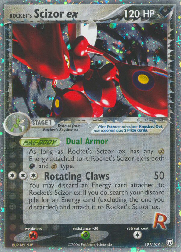 Rocket's Scizor ex #101 Team Rocket Returns (EN)