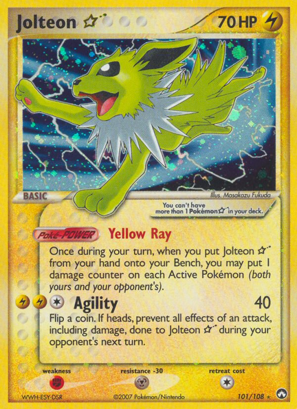 Jolteon Star #101 Power Keepers (EN)