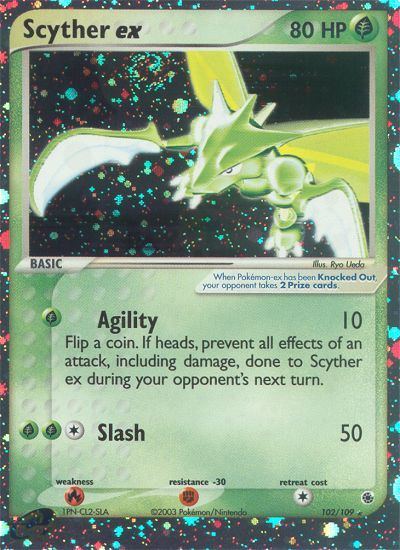 Scyther Ex #102 Ruby & Sapphire (EN)