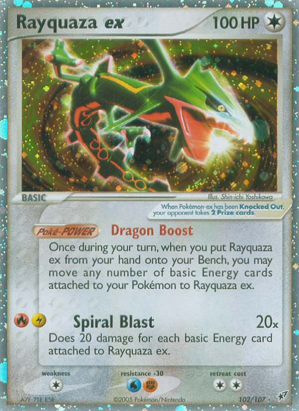 Rayquaza ex #102 Deoxys (EN)
