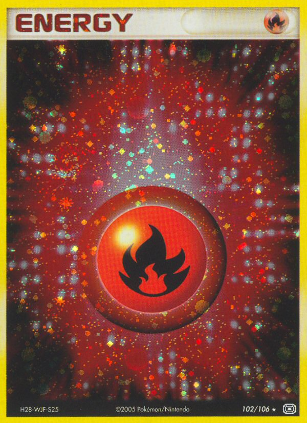 Fire Energy #102 Emerald (EN)