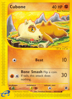 Cubone #103 Expedition (EN)