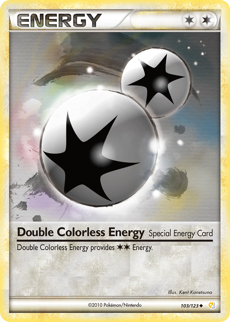 Double Colorless Energy #103 HeartGold & SoulSilver (EN)