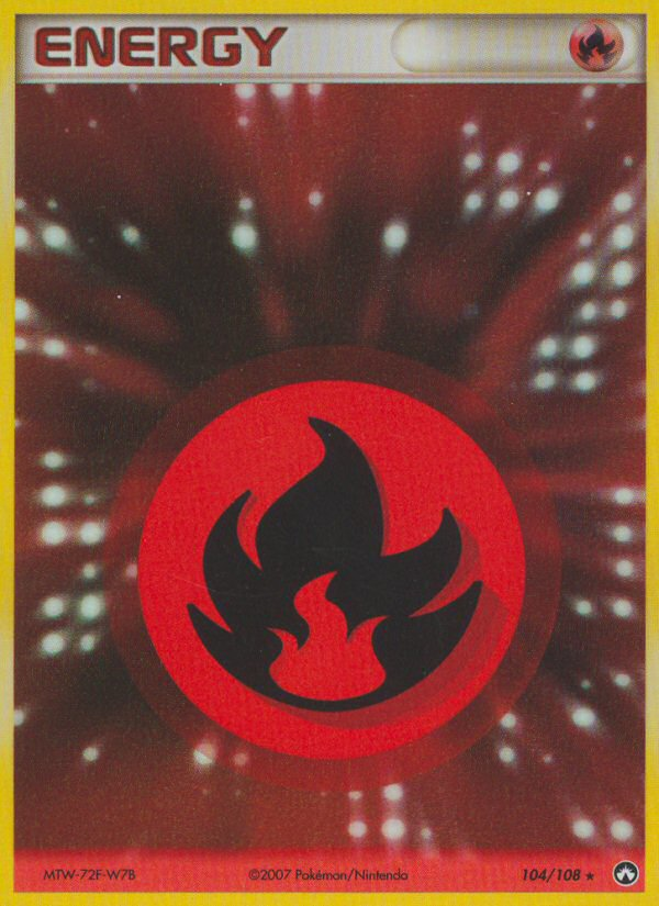 Fire Energy #104 Power Keepers (EN)