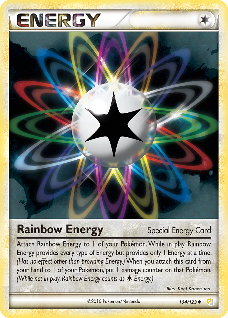 Rainbow Energy #104 HeartGold & SoulSilver (EN)