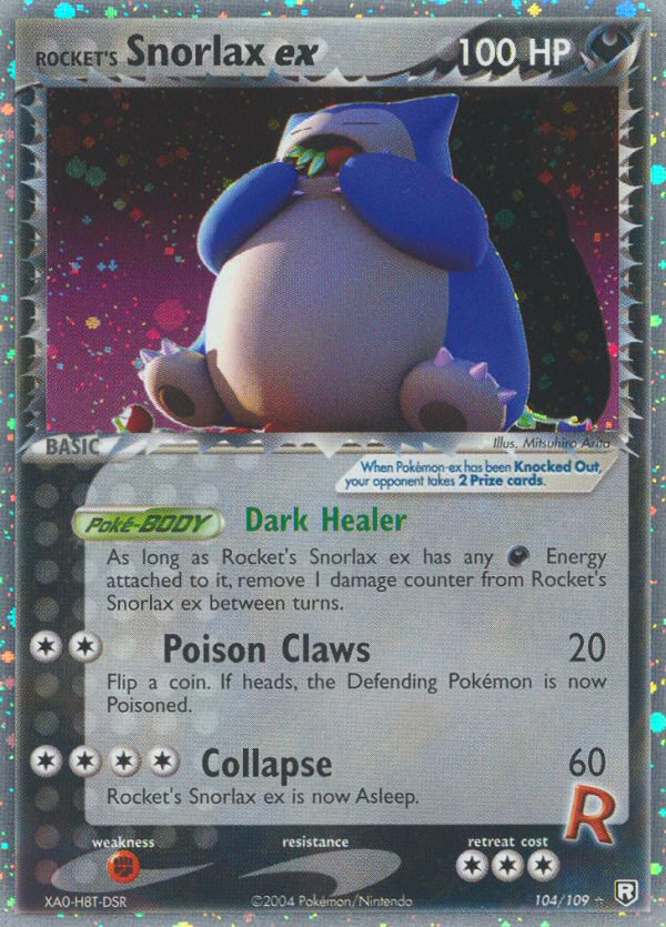 Rocket's Snorlax ex #104 Team Rocket Returns (EN)