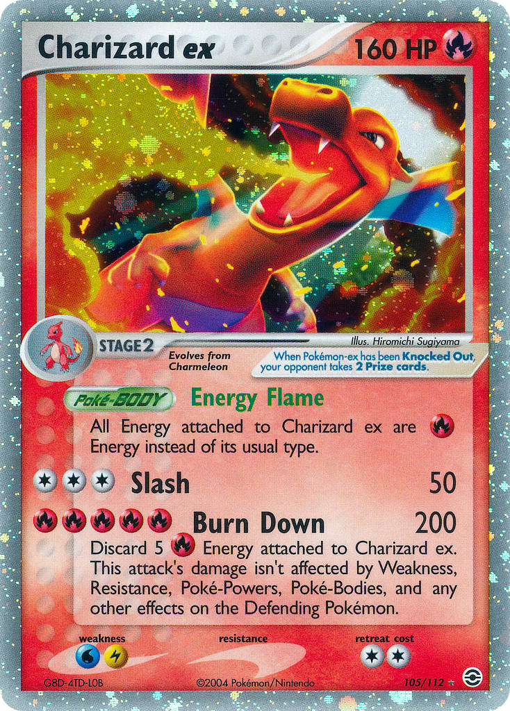 Charizard Ex #105 FireRed & LeafGreen (EN)
