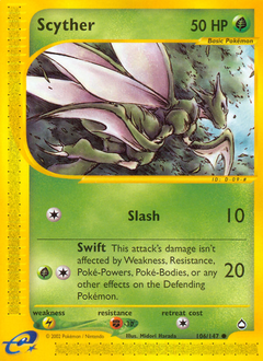 Scyther #106 Aquapolis (EN)