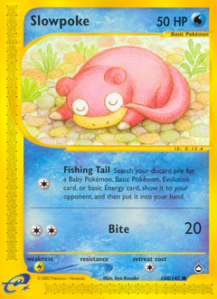 Slowpoke #108 Aquapolis (EN)