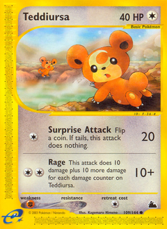 Teddiursa #109 Skyridge (EN)