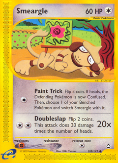 Smeargle #109 Aquapolis (EN)