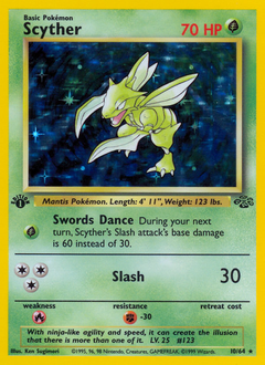 Scyther  #010 Jungle (JP)