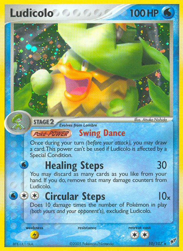 Ludicolo #010 Deoxys (EN)
