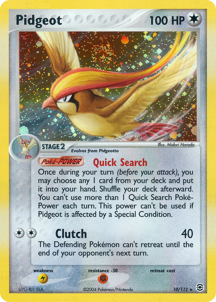 Pidgeot #010 FireRed & LeafGreen (EN)