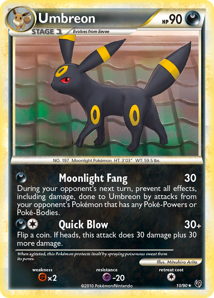 Umbreon #010 Undaunted (EN)
