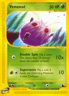 Venonat #112 Skyridge (EN)