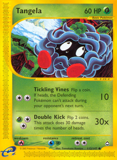 Tangela #112 Aquapolis (EN)