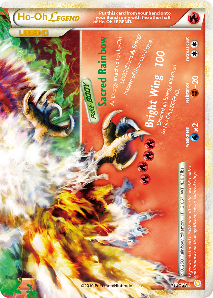 Ho-Oh Legend #112 HeartGold & SoulSilver (EN)