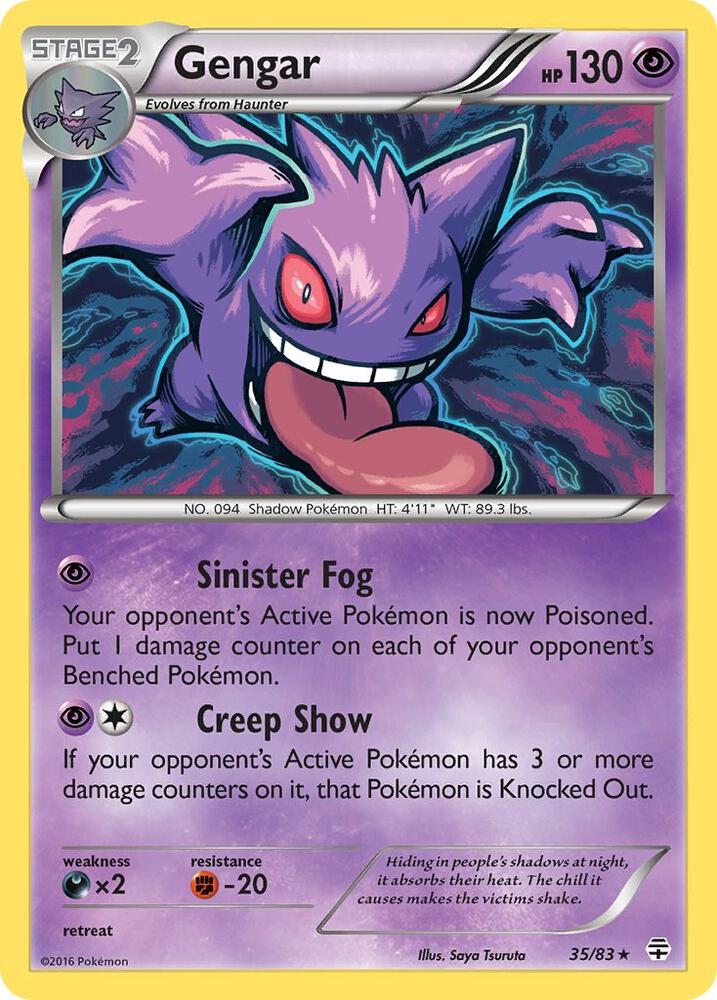 Gengar  #035 Generations (EN)
