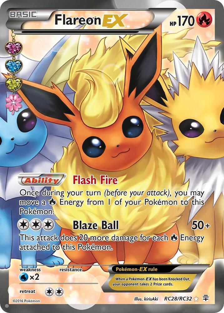 Flareon Ex #RC28 Generations (EN)