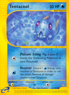 Tentacool #113 Aquapolis (EN)