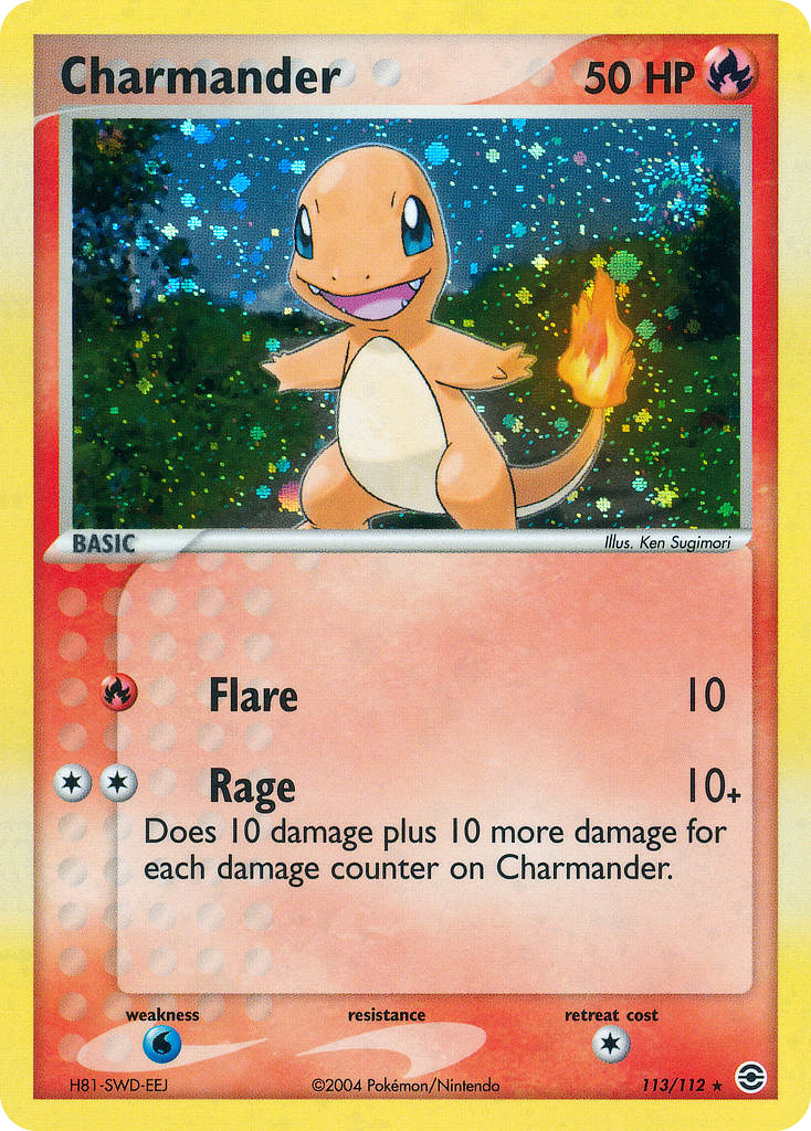 Charmander #113 FireRed & LeafGreen (EN)