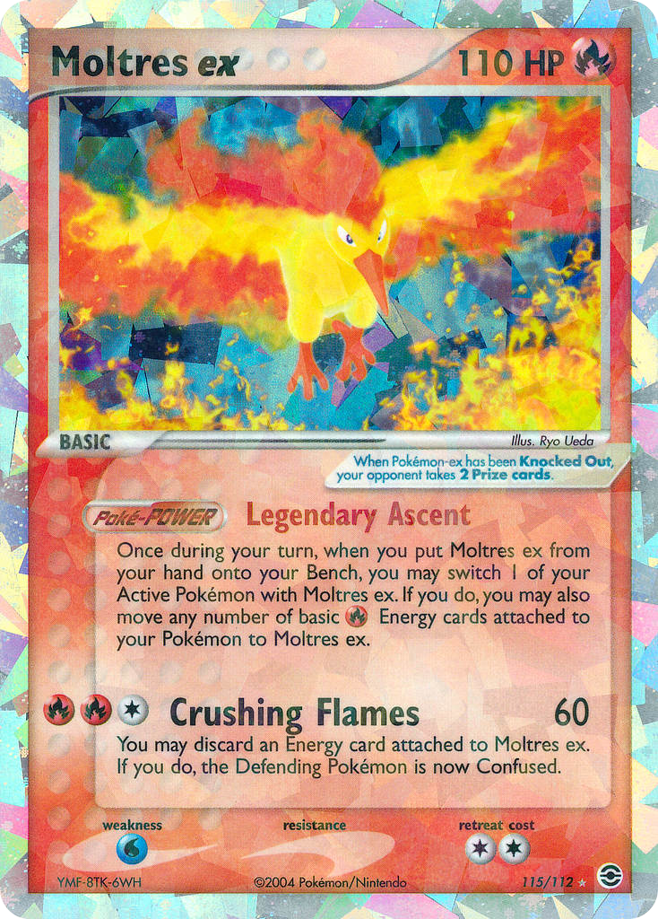 Moltres ex #115 FireRed & LeafGreen (EN)