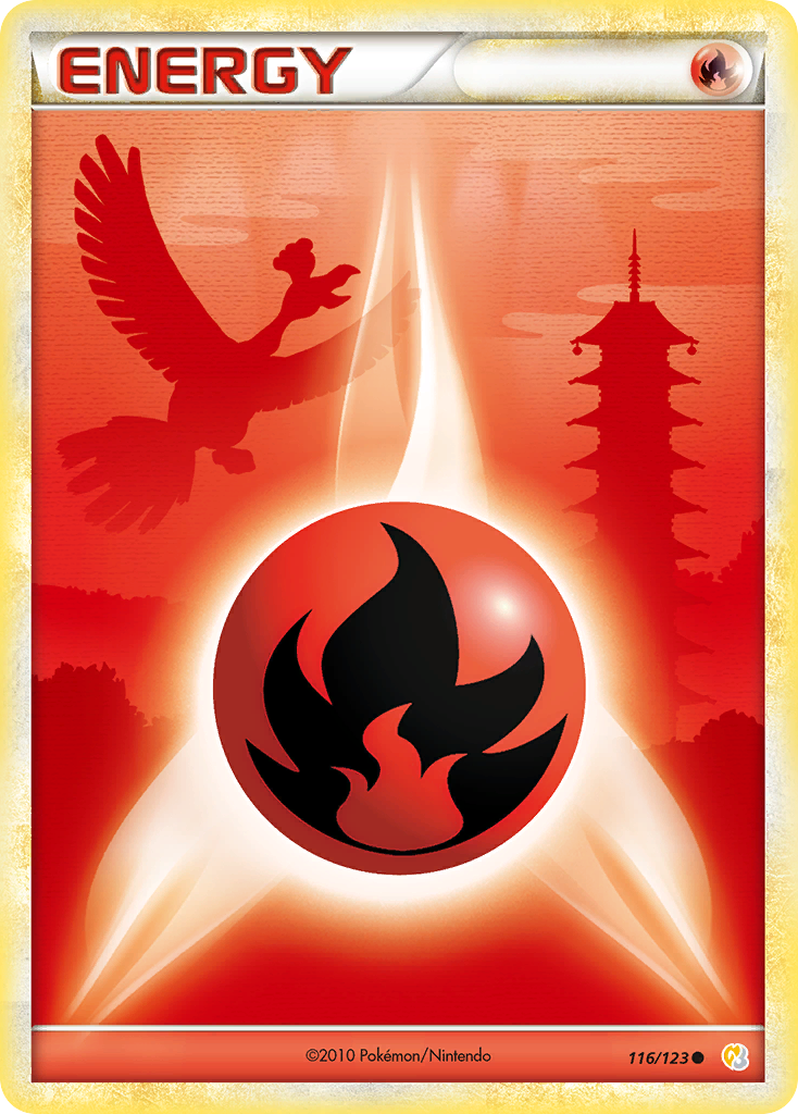 Fire Energy #116 HeartGold & SoulSilver (EN)