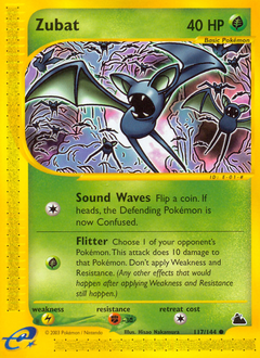 Zubat #117 Skyridge (EN)