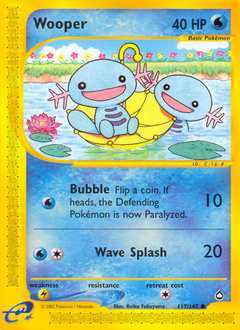 Wooper #117 Aquapolis (EN)