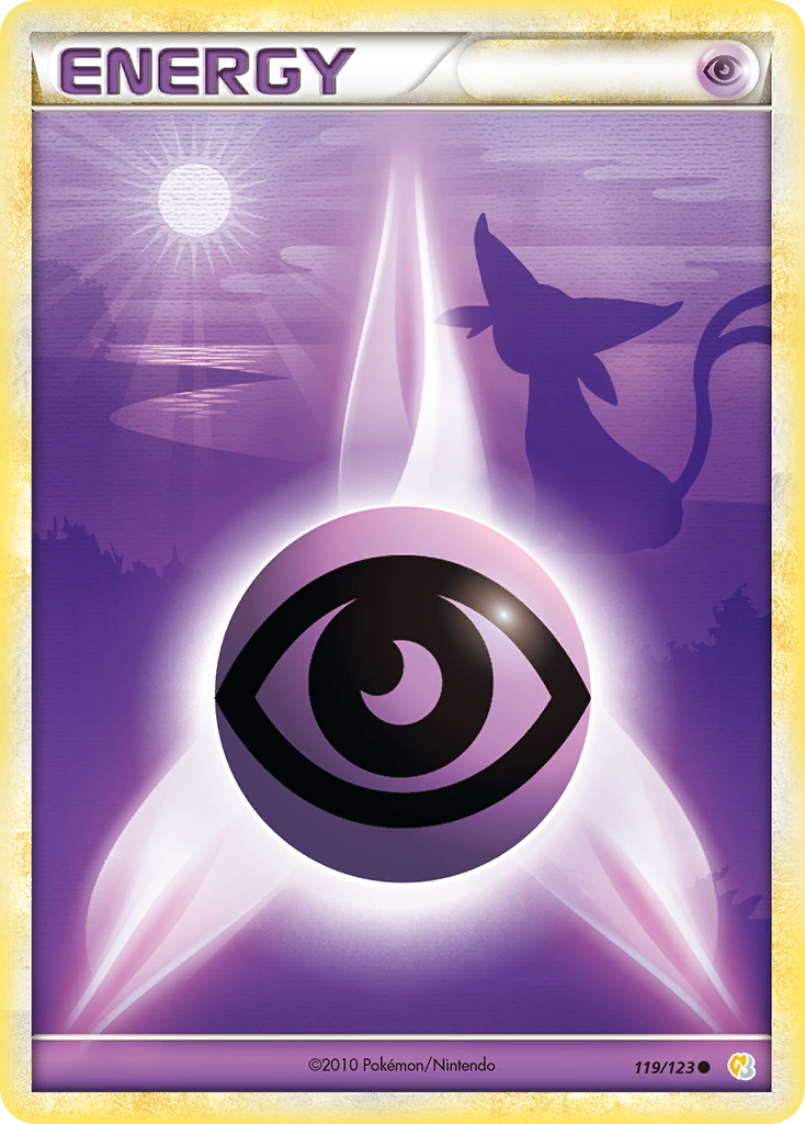 Psychic Energy #119 HeartGold & SoulSilver (EN)