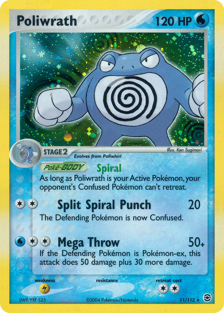 Poliwrath #011 FireRed & LeafGreen (EN)
