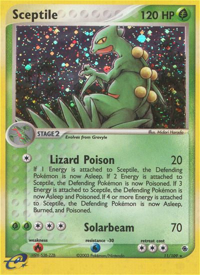 Sceptile #011 Ruby & Sapphire (EN)