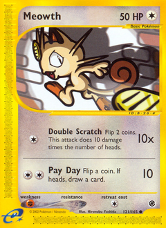 Meowth #121 Expedition (EN)