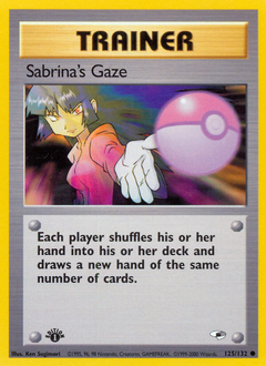 Sabrina's Gaze #125 Gym Heroes 1st Ed (EN)