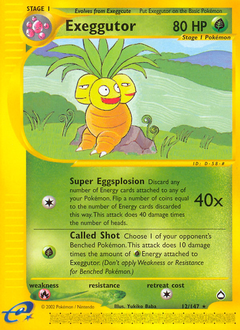 Exeggutor #012 Aquapolis (EN)