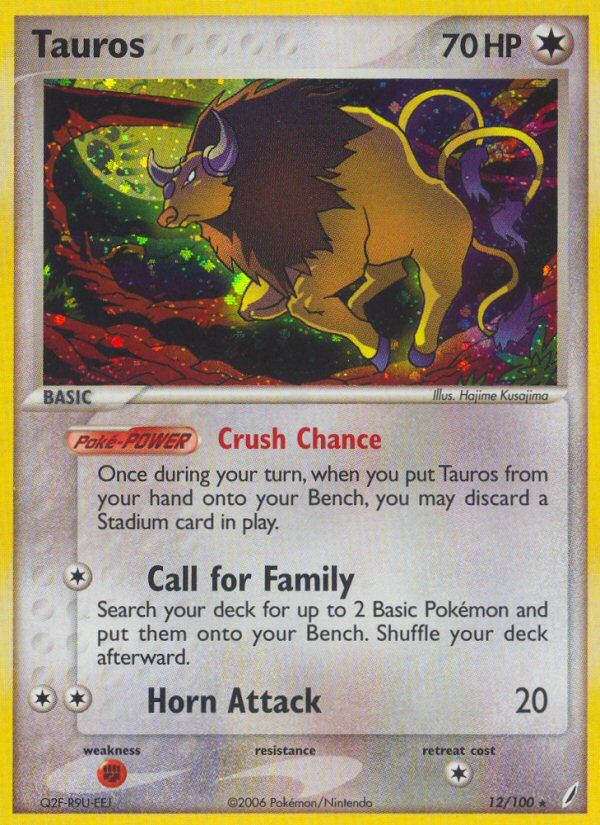 Tauros #012 Crystal Guardians (EN)