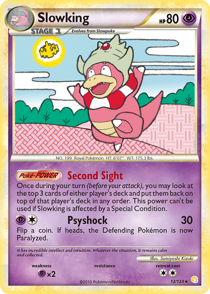Slowking #012 HeartGold & SoulSilver (EN)