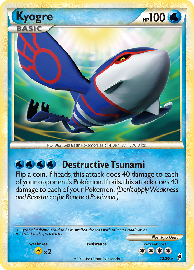 Kyogre #012 Call Of Legends (EN)