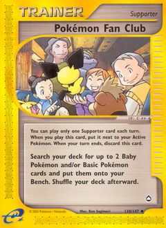 Pokémon Fan Club #130 Aquapolis (EN)