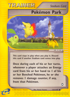 Pokémon Park #131 Aquapolis (EN)