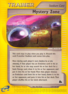 Mystery Zone #137 Skyridge (EN)