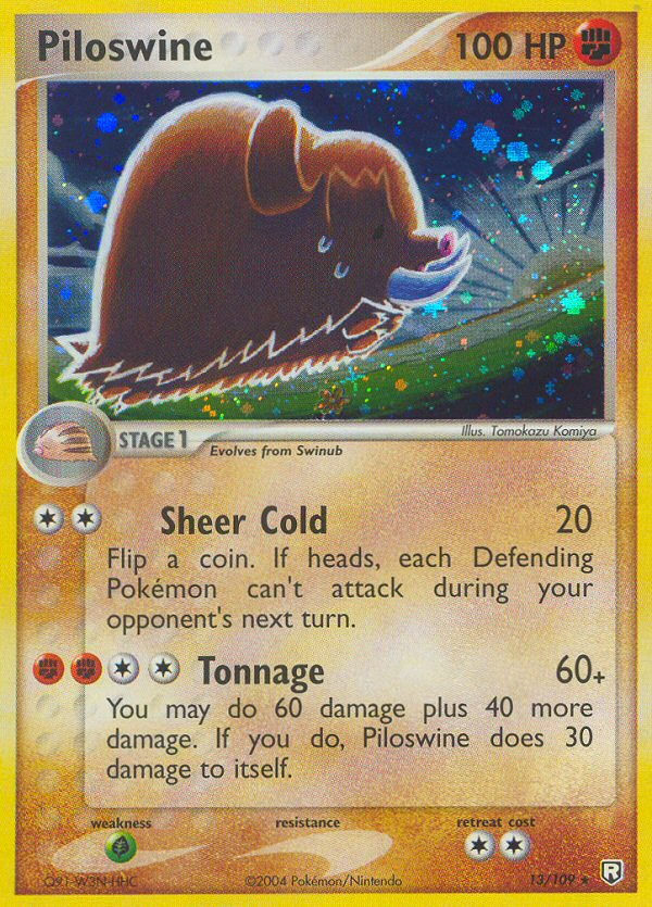 Piloswine #013 Team Rocket Returns (EN)