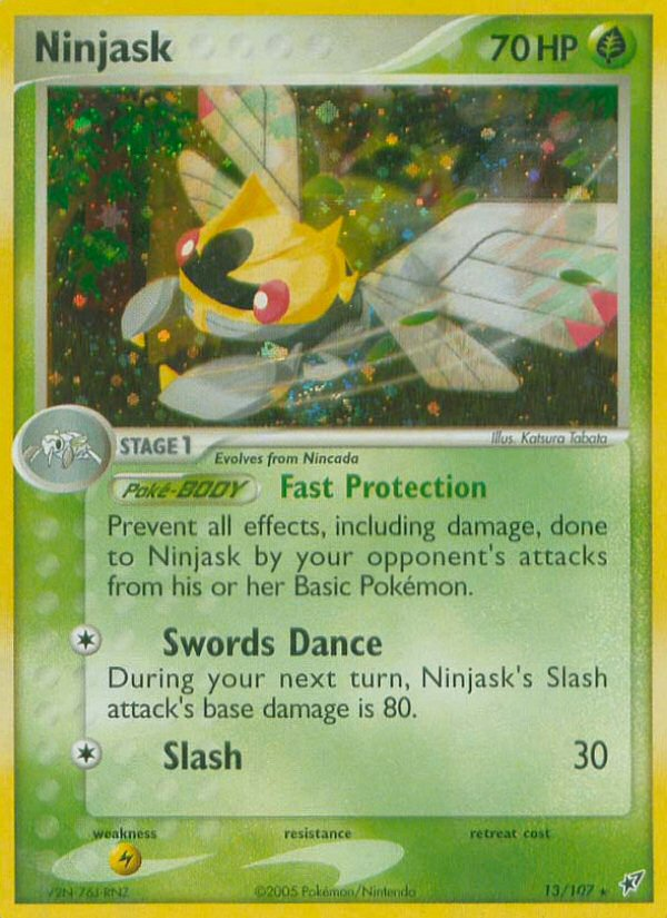 Ninjask #013 Deoxys (EN)